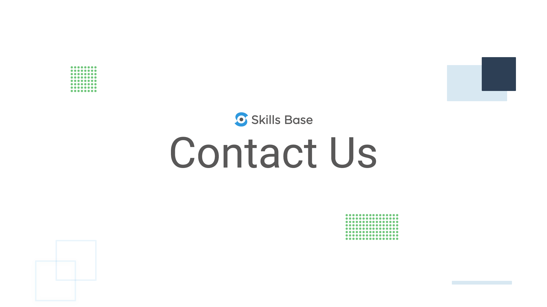 Contact Our Skills Management Experts - Skills Base