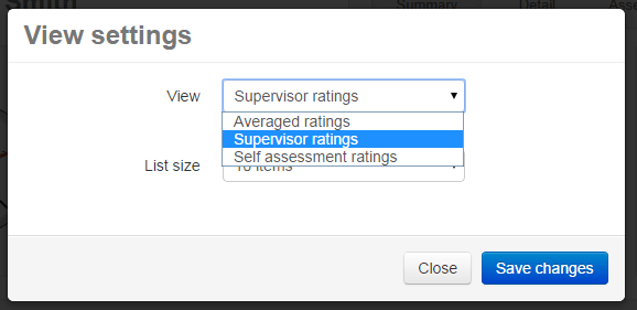 September 2014 View Settings