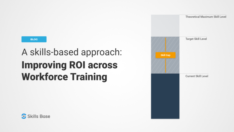 Improving ROI across Workforce Training - Using a skills-based approach