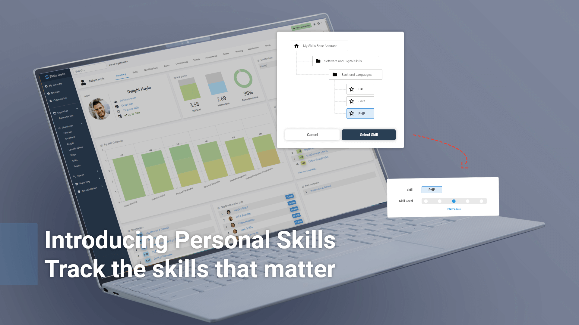 Introducing Personal Skills Track the skills that matter